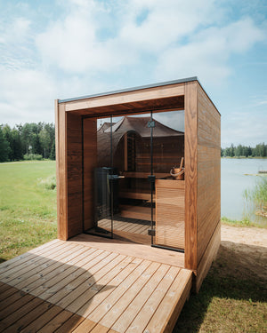 Outdoor sauna