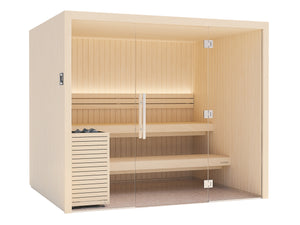 Auroom Indoor Emma Glass Sauna