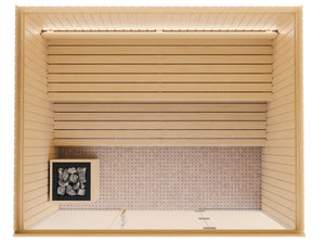 Auroom Indoor Emma Glass Sauna