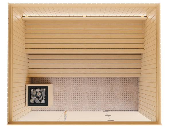 Auroom Indoor Emma Glass Sauna