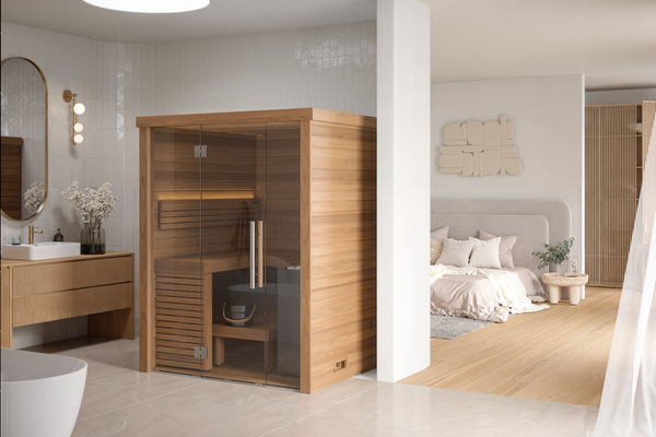 Auroom Indoor Baia Glass Sauna