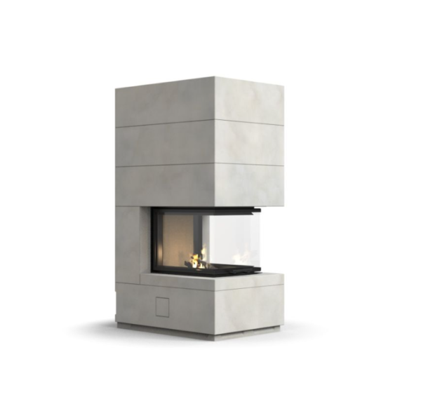 Semi-heating circulating air fireplace Camina S14