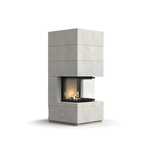 Semi-heating circulating air fireplace Camina S15
