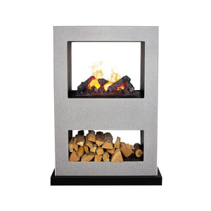 Electric Fireplace Xaralyn Lasize Portable Tunnel Room Divider