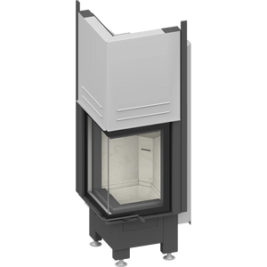 Fireplace heart Schmid Ekko 34 h, lift hatch