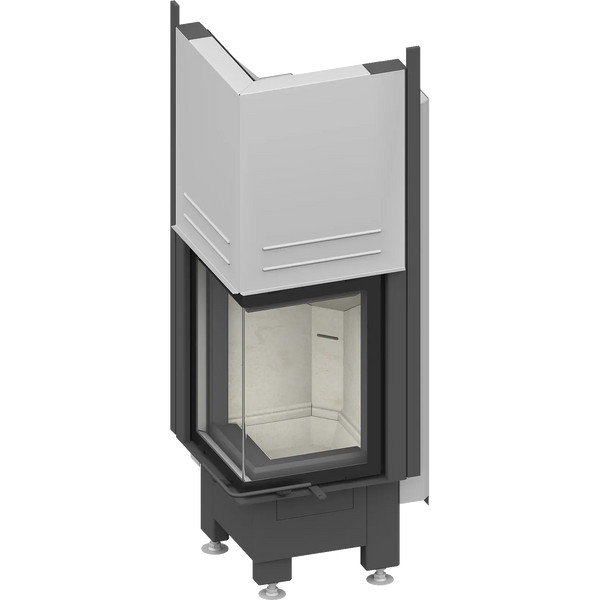 Fireplace heart Schmid Ekko 34 h, lift hatch