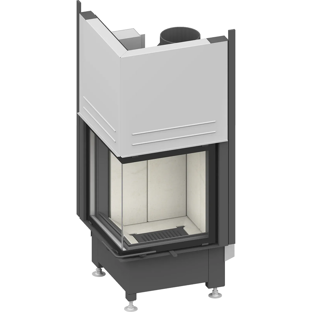 Fireplace heart Schmid Ekko 45 h, lift hatch