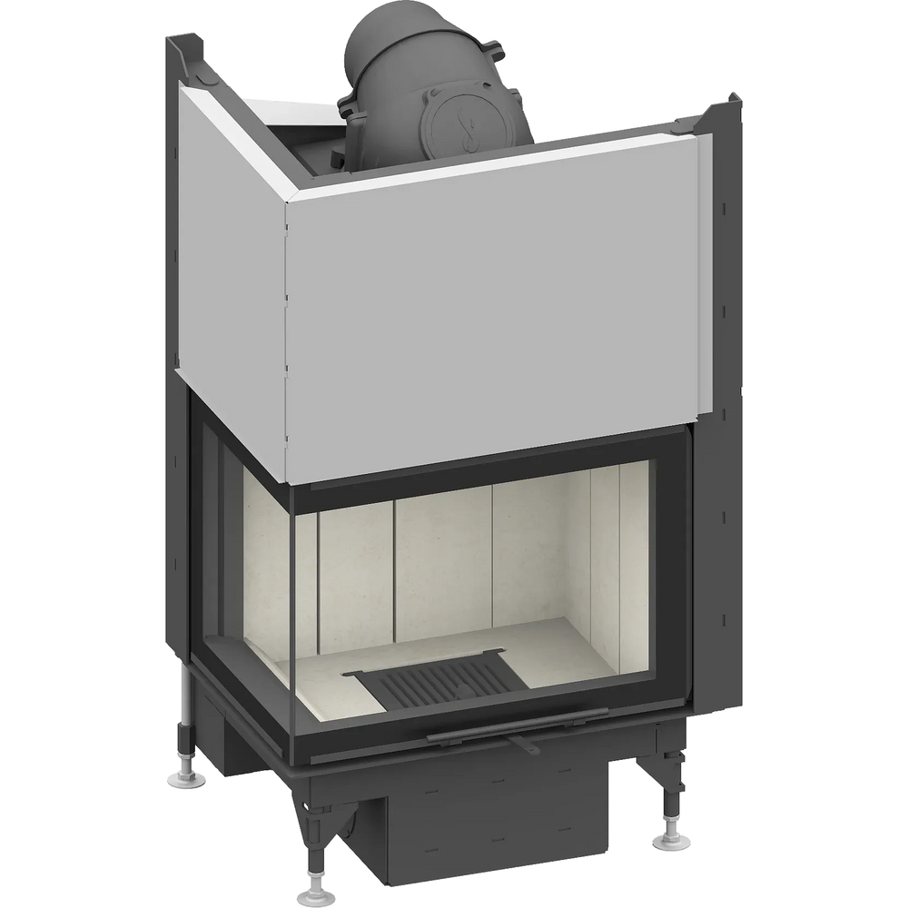 Fireplace heart Schmid Ekko L 67 h (45) evo, lift hatch
