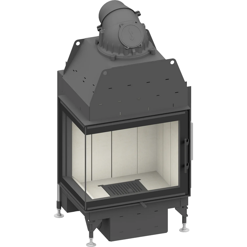 Fireplace heart Schmid Ekko L 67 s (45)evo, hinged door