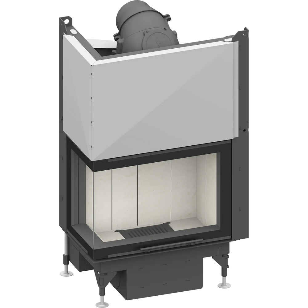 Fireplace heart Schmid Ekko L 67 h (34) evo, lift hatch