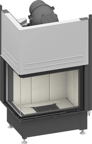 Fireplace heart Schmid Ekko L 67 h (45) , lift hatch
