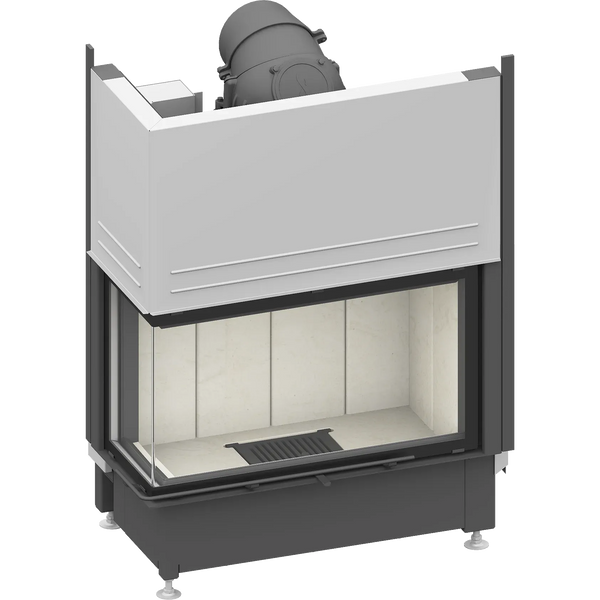 Fireplace heart Schmid Ekko L 84 h (34), lift hatch
