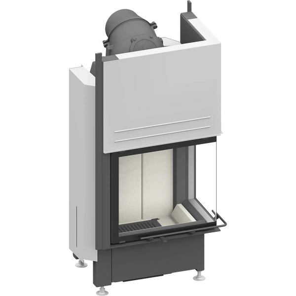 Fireplace heart Schmid Ekko R 55 h, lift hatch