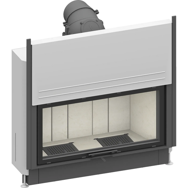 Fireplace heart Schmid Lina 100 h, lift hatch