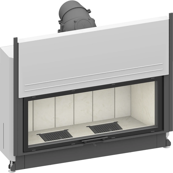 Fireplace heart Schmid Lina 120, lift hatch