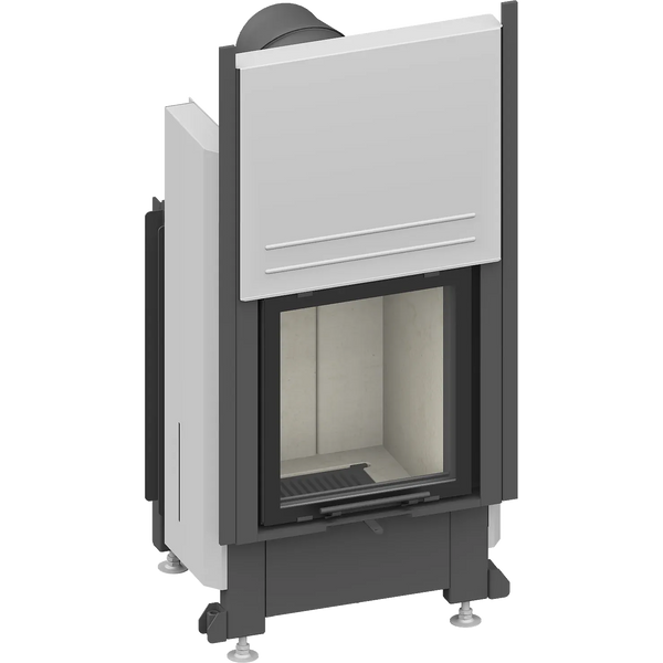 Fireplace heart Schmid Lina H 45, lift/canal door