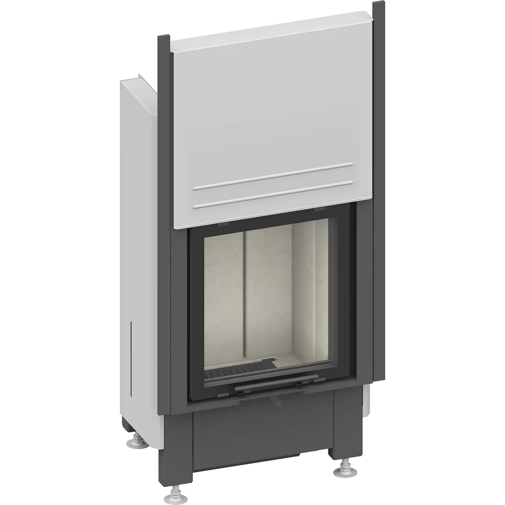 Fireplace heart Schmid Lina TV 45 h/s, lift/canal door