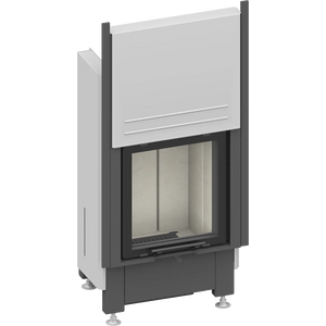 Fireplace heart Schmid Lina TV 45 h/s, lift/canal door