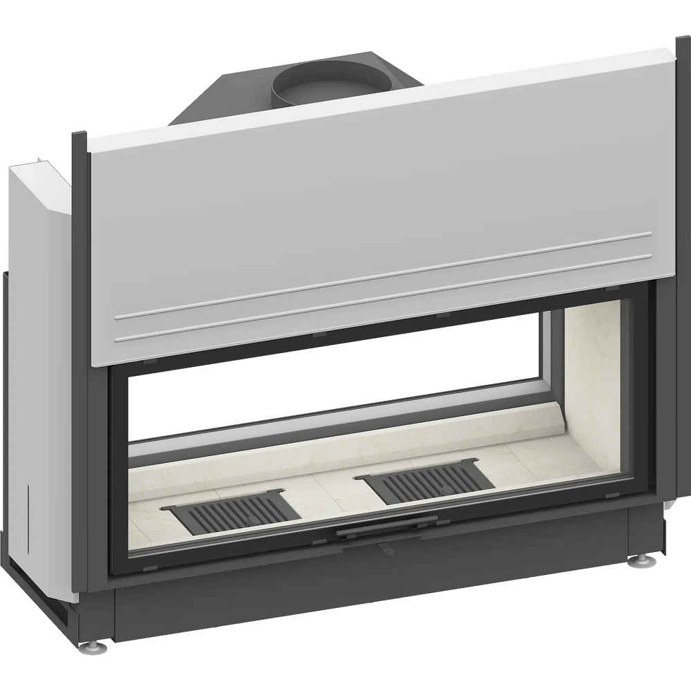 Fireplace heart Schmid Lina TV 120 h, lift hatch