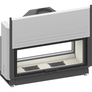 Fireplace heart Schmid Lina TV 120 h, lift hatch