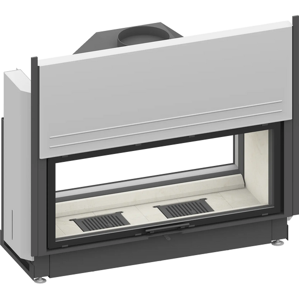 Fireplace heart Schmid Lina TV 120 h, lift hatch