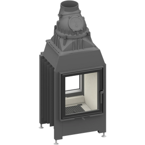 Fireplace heart Schmid Lina TV 45 s/s, Hinged Door