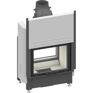 Fireplace heart Schmid Lina TV 67 h, lift/canal door