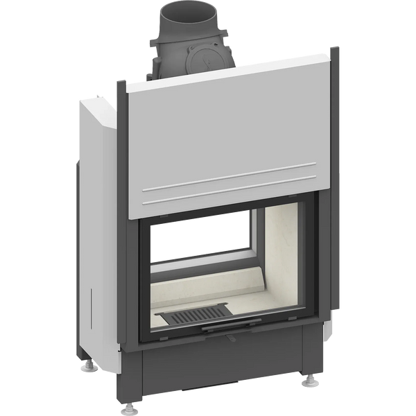 Fireplace heart Schmid Lina TV 67 h, lift/canal door