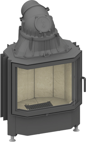 Fireplace Insert Schmid Pano 67 s