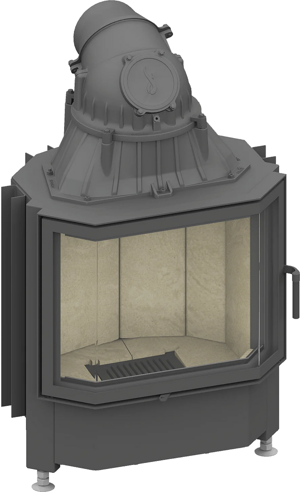Fireplace Insert Schmid Pano 67 s
