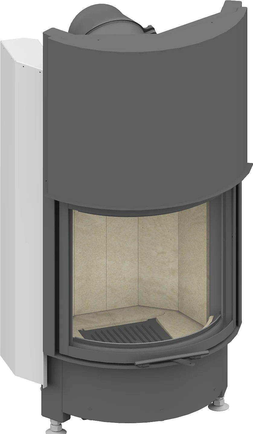 Fireplace heart Schmid Ronda 55 h, Lift hatch