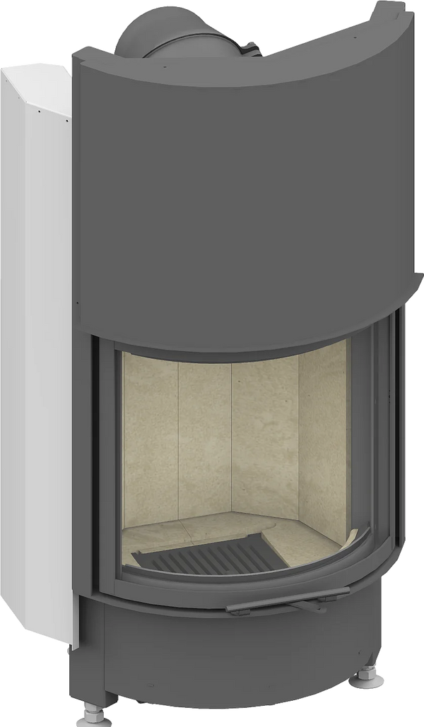 Fireplace heart Schmid Ronda 55 h, Lift hatch
