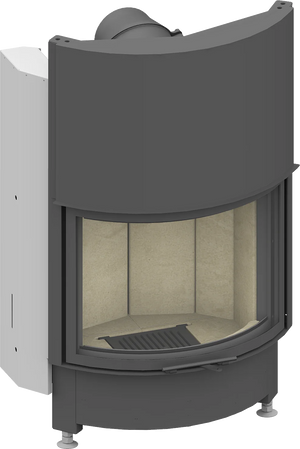 Fireplace heart Schmid Ronda 67 h, Lift hatch