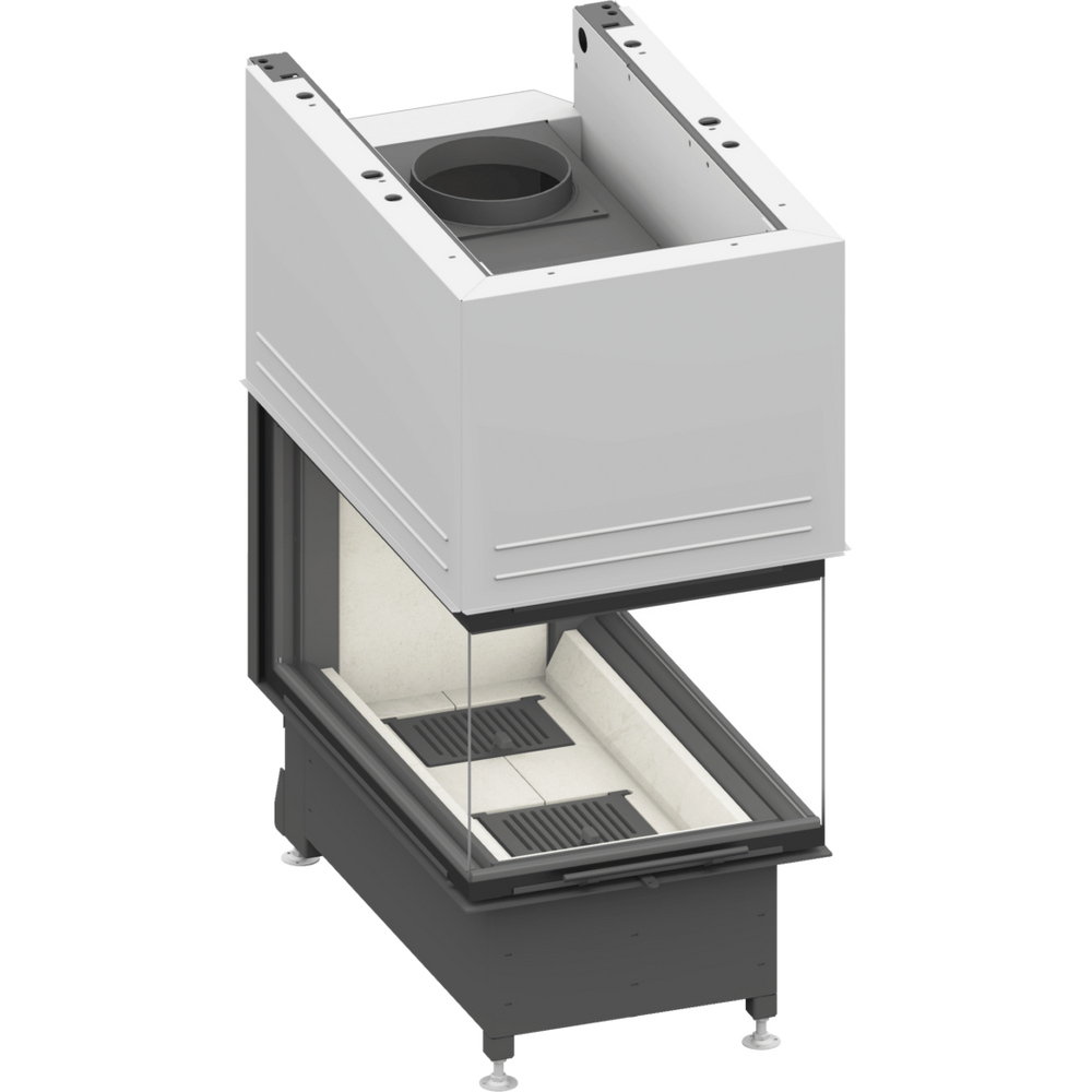 Fireplace heart Schmid Ekko U 60 (90) h, lift hatch