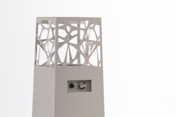 Planika Pyramid Patio Heater | Grey | Gas Outdoor Heater 8 kW