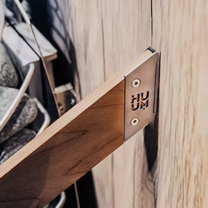 Safety railing for HUUM DROP electric sauna heater