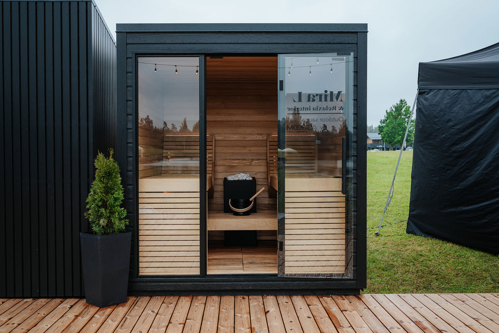 outdoor sauna
