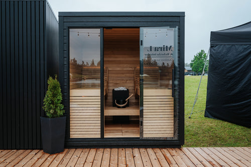 outdoor sauna