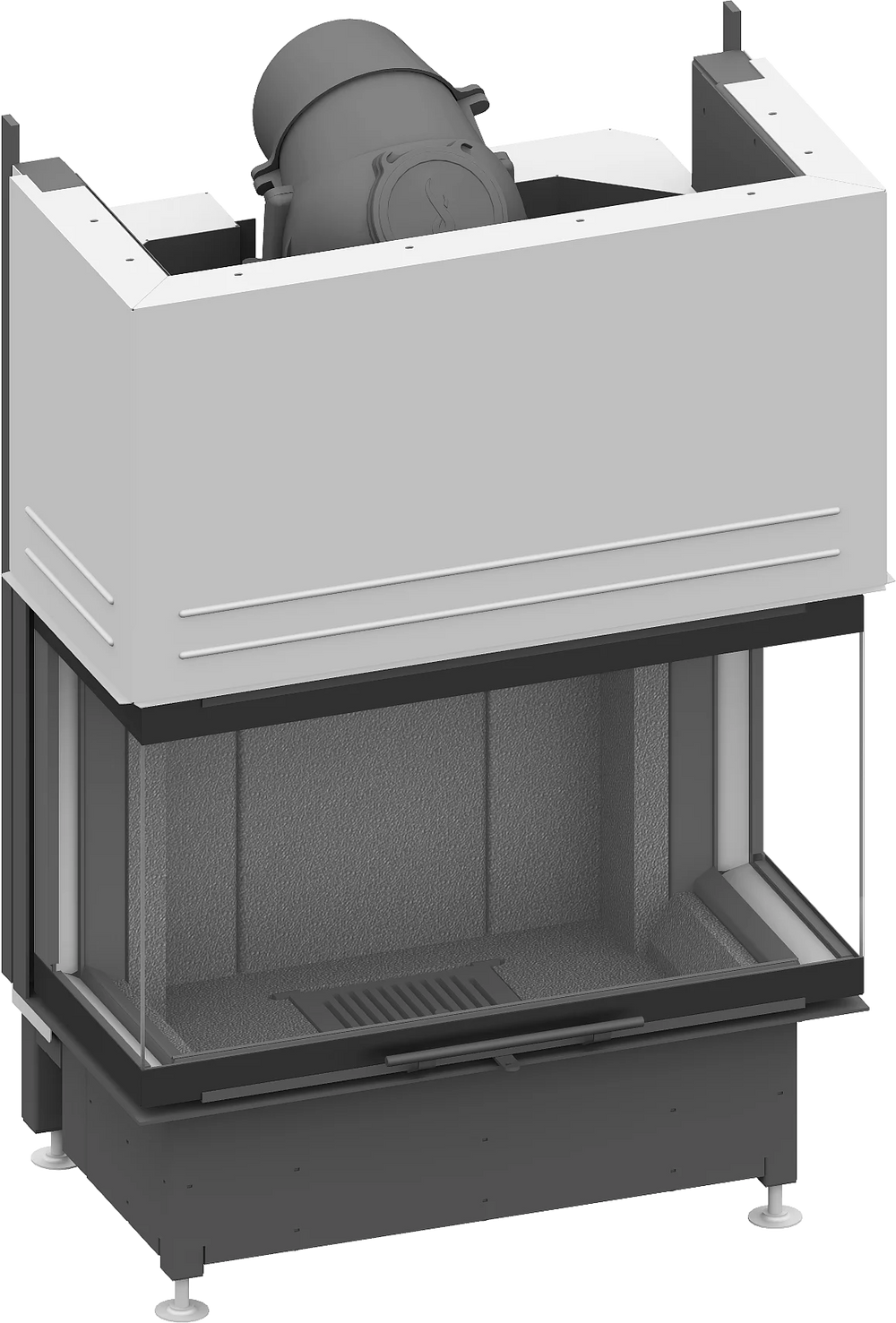 Fireplace Insert Schmid Ekko U 84(34) h