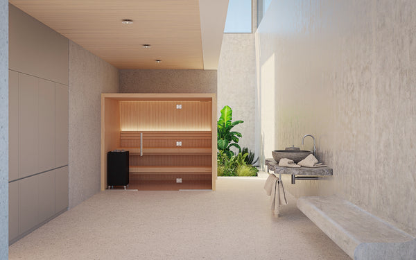 Auroom Indoor Emma Glass Sauna