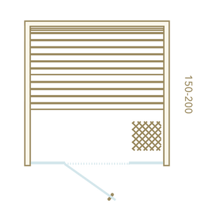 Auroom Indoor Emma Glass Sauna