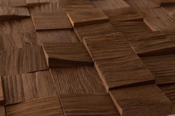 EmotionWood Square 58 Wooden Panel - 4m²