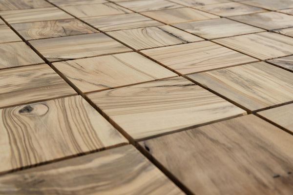 EmotionWood Square 70 Olive Wooden Panel - 4m²