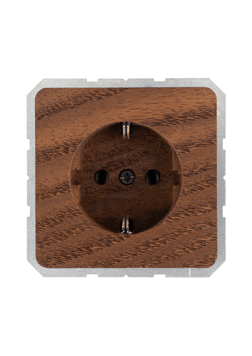 Light socket on a white background