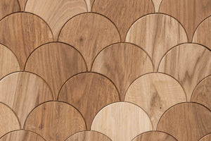 EmotionWood Fish Scale Wooden Panel - 4m²