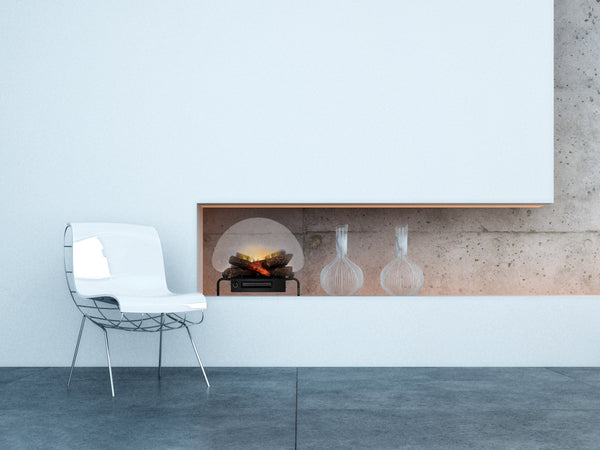 Revillusion Logset 20 on the display with white wall