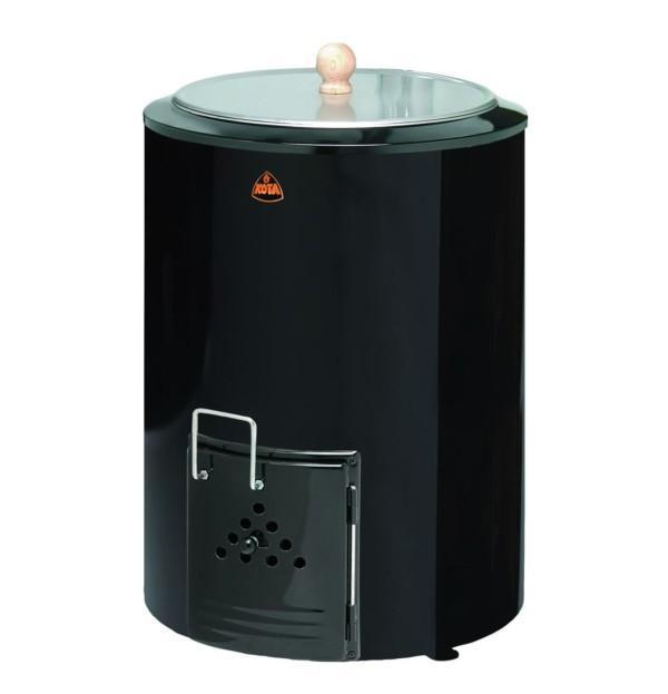 Wall pot Narvi Kota 80 l black