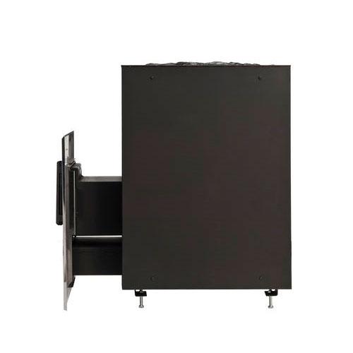 Narvi Kuru 14 Through Wall Wood Burning Sauna Heater on a white background