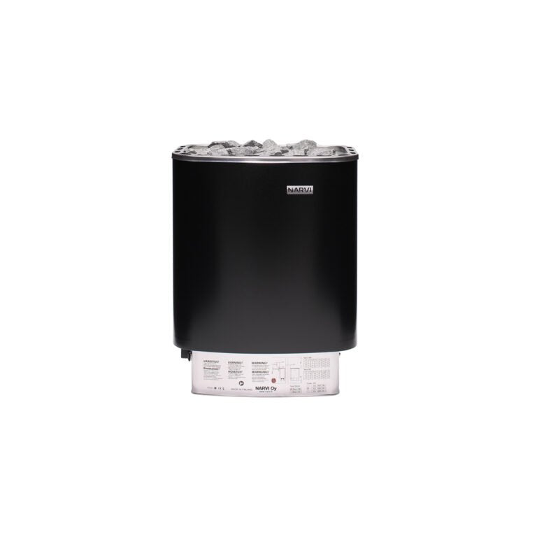 Electric sauna heater Narvi NM, black