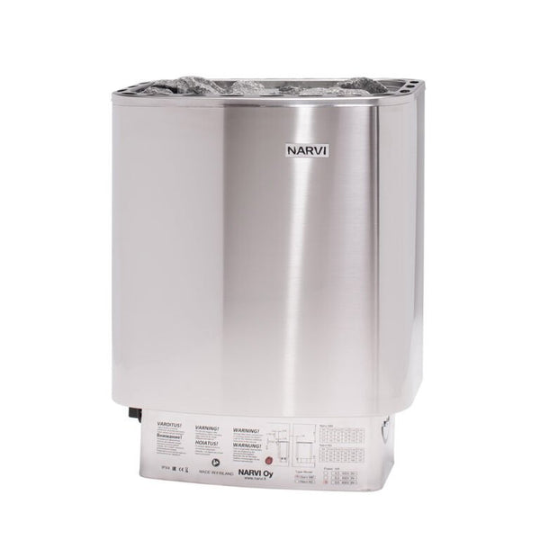 Electric sauna heater Narvi NM, stainless steel